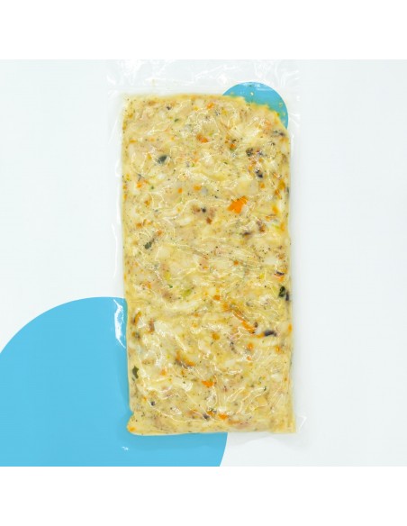 Alimento completo artigianale per cani e gatti al merluzzo Alimento completo artigianale per cani e gatti al merluzzo