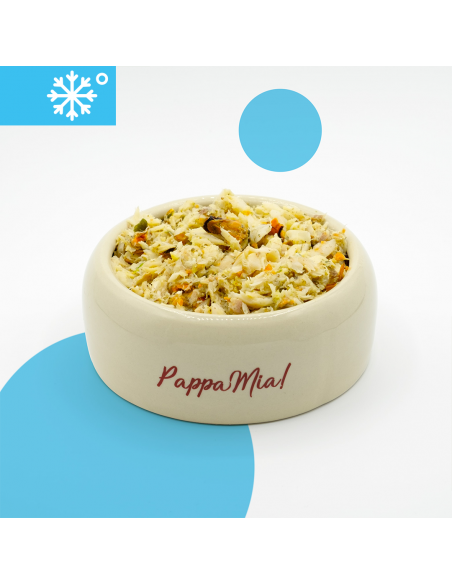 Alimento completo per cani e gatti al merluzzo Alimento completo per cani e gatti al merluzzo