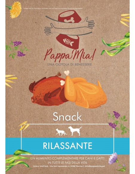 Snack all'Anatra e Pollo per il Rilassamento