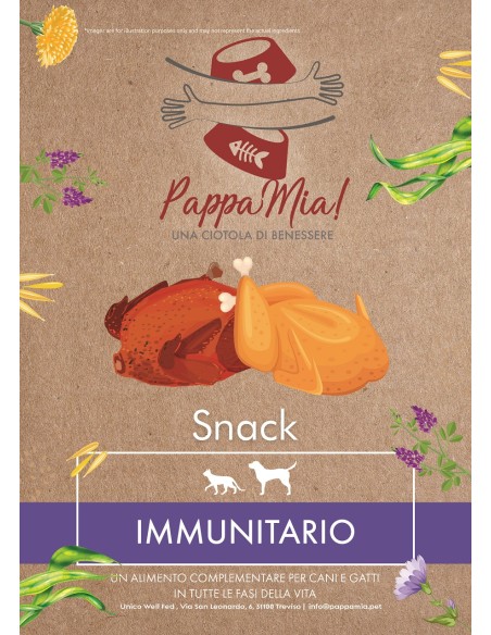 Snack all'Anatra e Pollo per il Sistema Immunitario