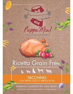 Le Croccanti al Tacchino con patate dolci e mirtilli rossi