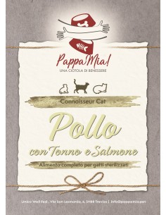 Le Croccanti al Pollo, Tonno e Salmone per Gatti Sterilizzati