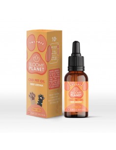 Olio di CBD al 10% per animali al gusto di manzo