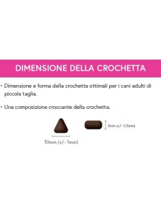 Dimensioni crocchette per cani di taglia piccola