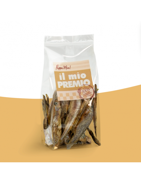 Snack di pesciolini essiccati