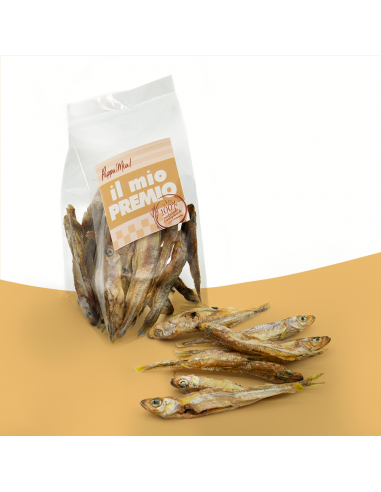 Snack di pesciolini essiccati